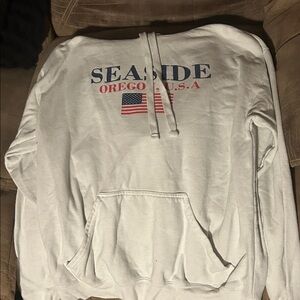 Seaside USA White Hoodie